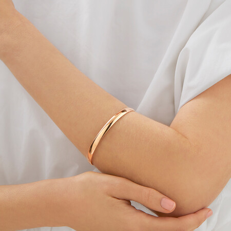 Bangle in 10kt Rose Gold Bangle in 10kt Rose Gold