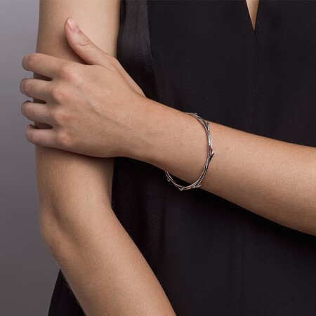 Willow Bangle in Sterling Silver Willow Bangle in Sterling Silver