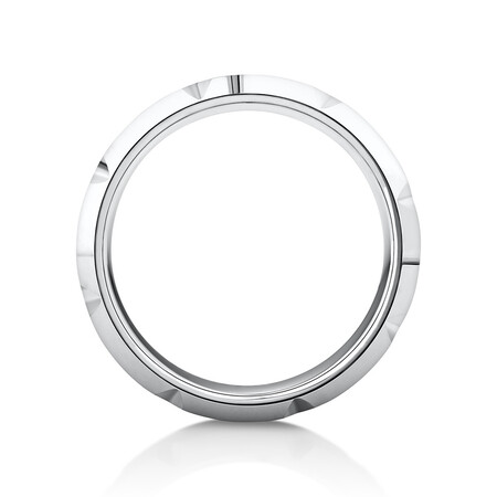 Men’s Ring in Grey Sapphire Tungsten Men’s Ring in Grey Sapphire Tungsten