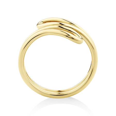 Single Loop Ring In 10Ct Yellow Gold Single Loop Ring In 10Ct Yellow Gold