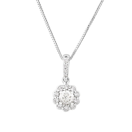 Southern Star Pendant with 0.38 Carat TW of Diamonds in 14kt White Gold Southern Star Pendant with 0.38 Carat TW of Diamonds in 14kt White Gold