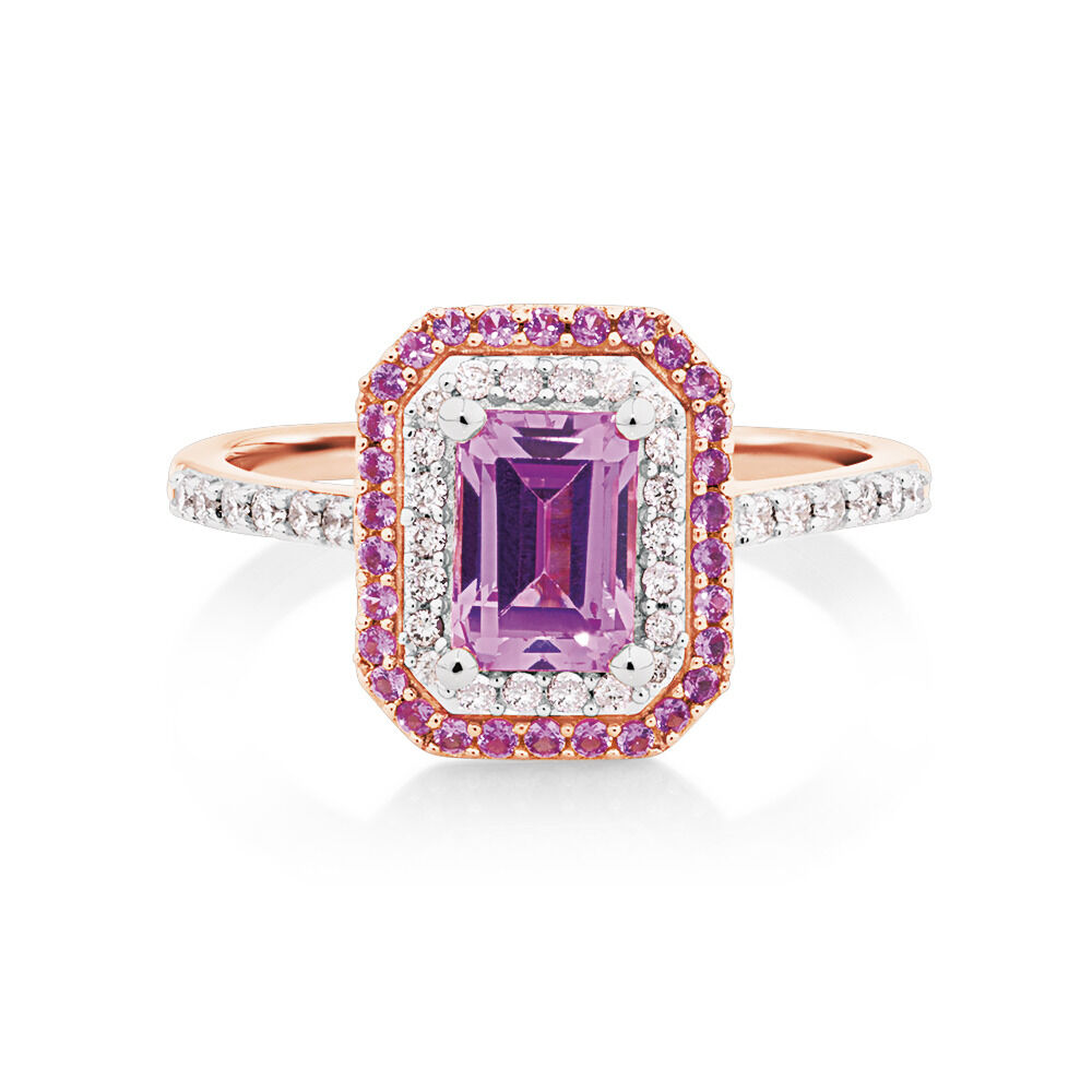 Michael hill top pink sapphire