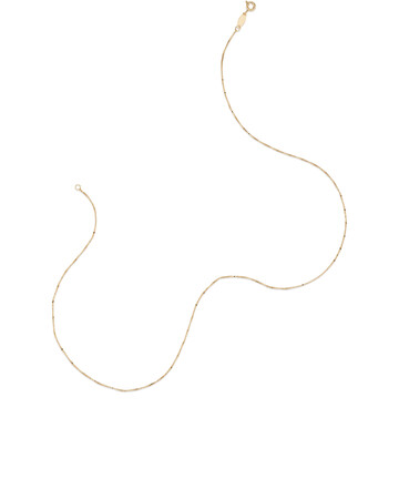 45cm (18") Box Chain in 10kt Yellow Gold 45cm (18") Box Chain in 10kt Yellow Gold