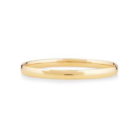 Bangle in 10kt Yellow Gold Bangle in 10kt Yellow Gold