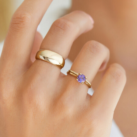 Dome Ring in 10kt Yellow Gold Dome Ring in 10kt Yellow Gold