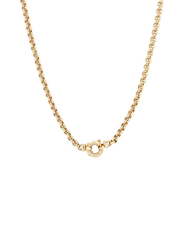 50cm (20") 5mm-5.5mm Width Hollow Belcher Chain in 10kt Yellow Gold 50cm (20") 5mm-5.5mm Width Hollow Belcher Chain in 10kt Yellow Gold