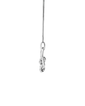 Small Knots Pendant with 0.13 Carat TW of Diamonds in Sterling Silver Small Knots Pendant with 0.13 Carat TW of Diamonds in Sterling Silver