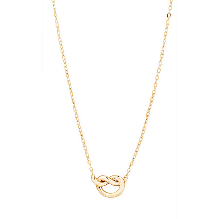Knot Necklace in 10ct Yellow Gold