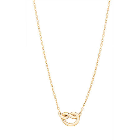 Knot Necklace in 10ct Yellow Gold Knot Necklace in 10ct Yellow Gold