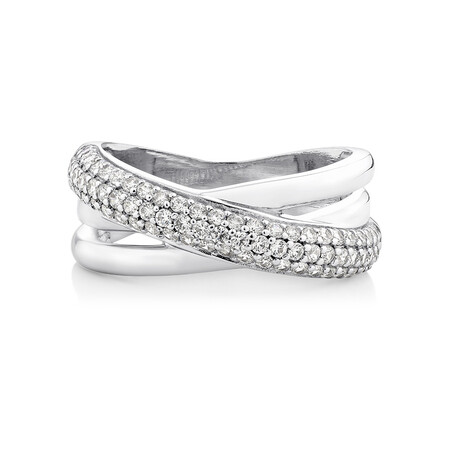 Ring with Cubic Zirconia in Sterling Silver Ring with Cubic Zirconia in Sterling Silver