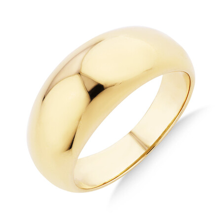 Dome Ring in 10kt Yellow Gold Dome Ring in 10kt Yellow Gold