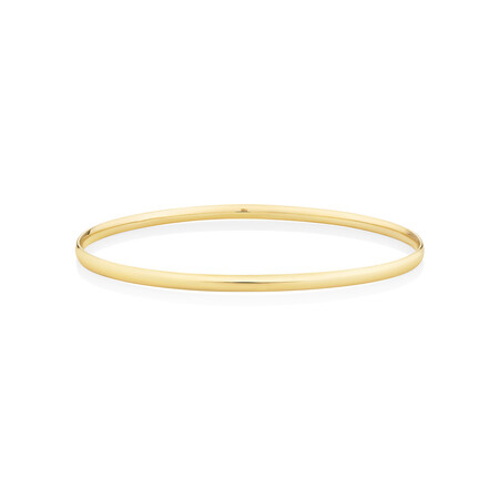 Bangle in 10ct Yellow Gold Bangle in 10ct Yellow Gold