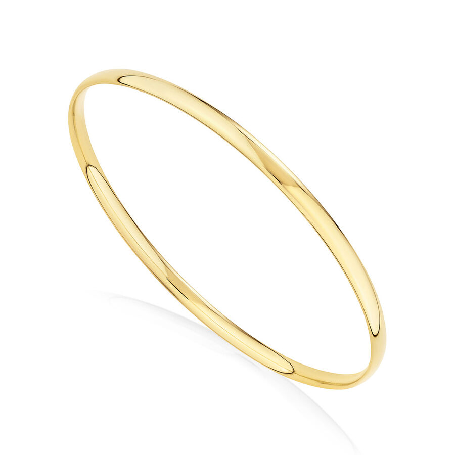 Bangle in 10ct Yellow Gold