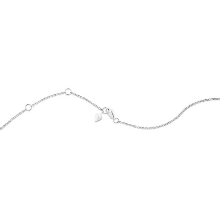 Necklace with Cubic Zirconia in Sterling Silver Necklace with Cubic Zirconia in Sterling Silver