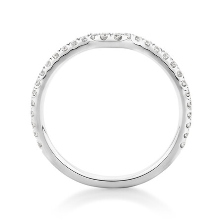 Sir Michael Hill Designer Wedding Band with 0.22 Carat TW of Diamonds in 18kt White Gold Sir Michael Hill Designer Wedding Band with 0.22 Carat TW of Diamonds in 18kt White Gold
