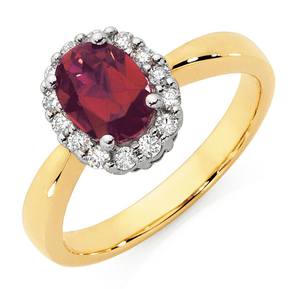 michael hill yellow gold diamond rings
