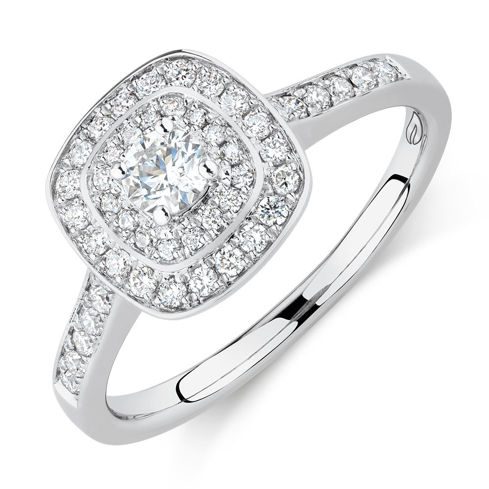 michael hill yellow gold diamond rings