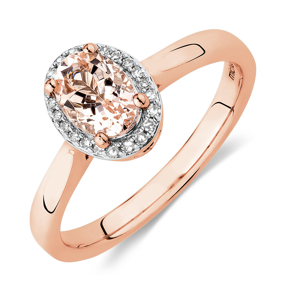 michael hill rose gold ring
