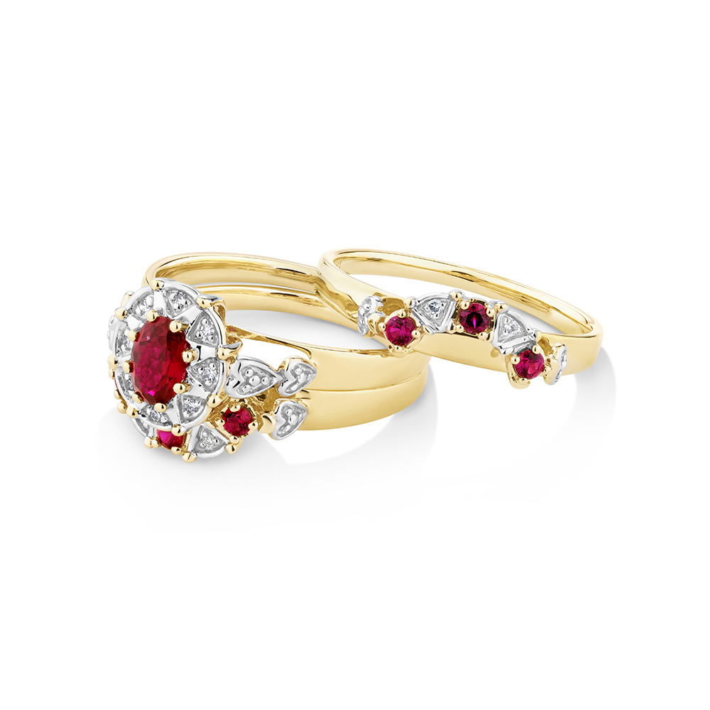 michael hill ruby rings