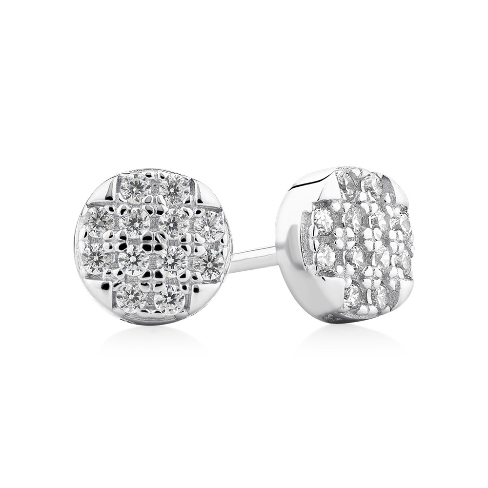 michael hill sterling silver earrings