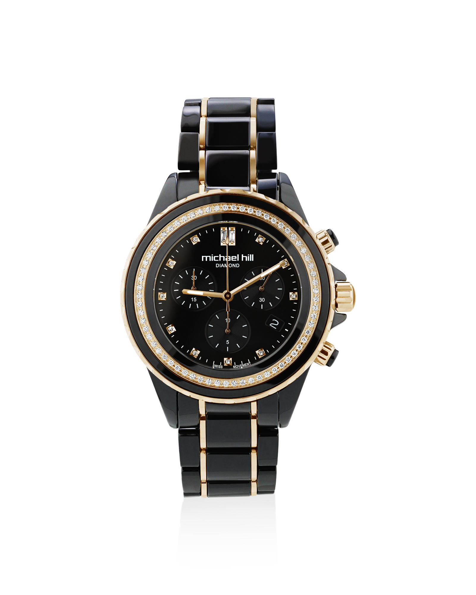 Chronograph Watch with 0.50 Carat TW of 