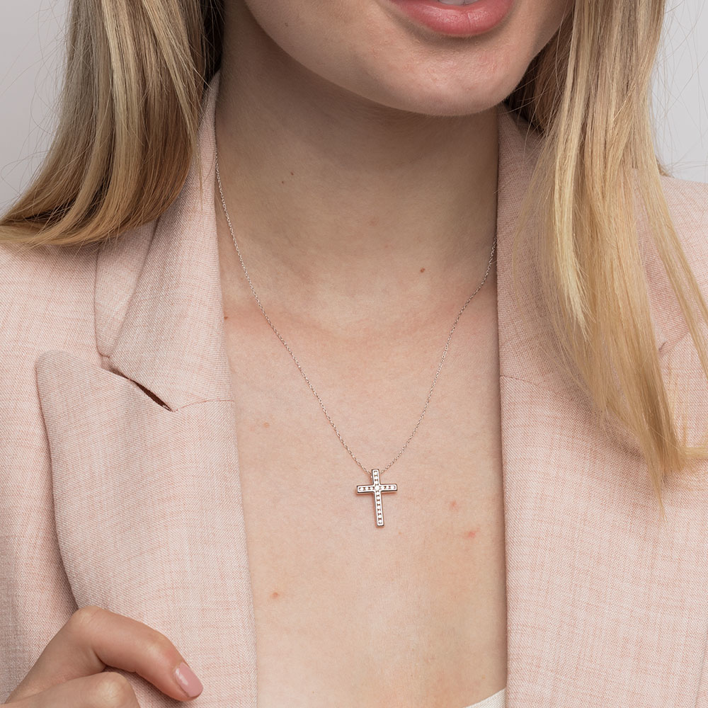cross necklace michael hill