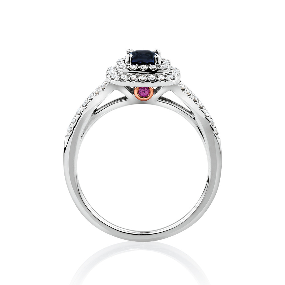 Michael hill sapphire ring Clearance