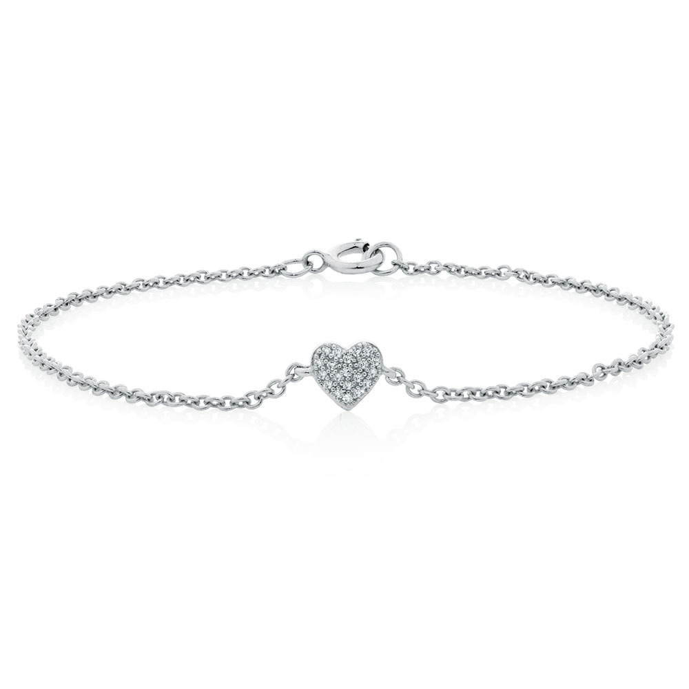 michael hill heart bracelet