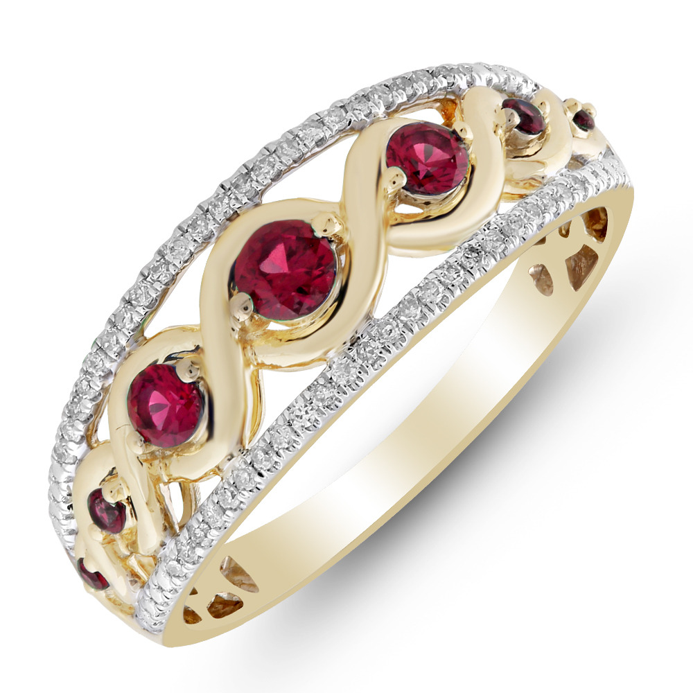 michael hill ruby rings