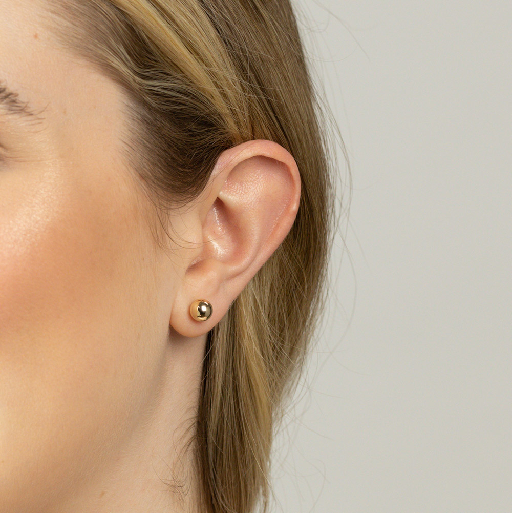 7mm sleeper earrings