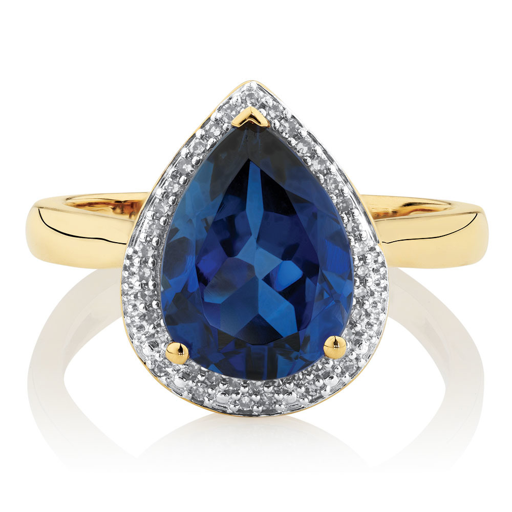 Michael hill sapphire ring Clearance