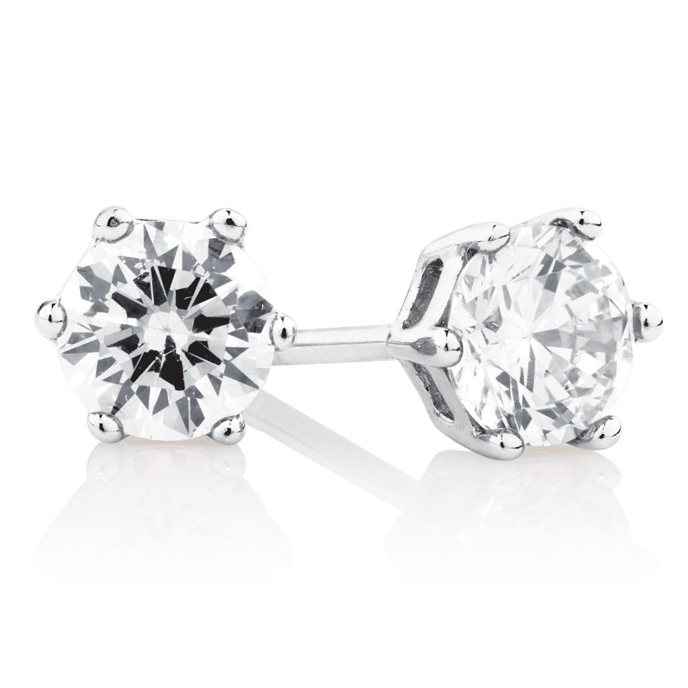michael hill sterling silver earrings