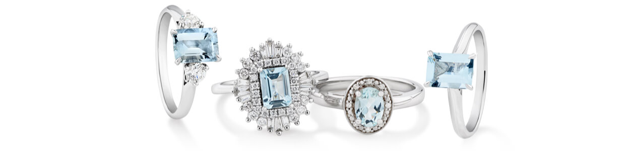 Named for its vivid aqua-blue colour reminiscent of the sea, Aquamarine is the birthstone for March and is said to enhance tranquillity, harmony, and strong personal connections. This gemstone will suit everyone and add extra sparkle to every look, making it the perfect gift for March birthdays.