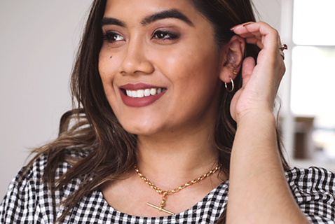 Yellow Gold Fob Chain Necklace Yellow Gold Fob Chain Necklace
