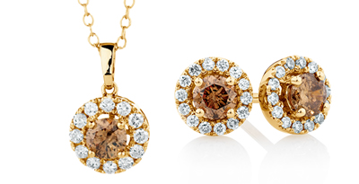 Explore the Natural Champagne Diamond collection by Michael Hill