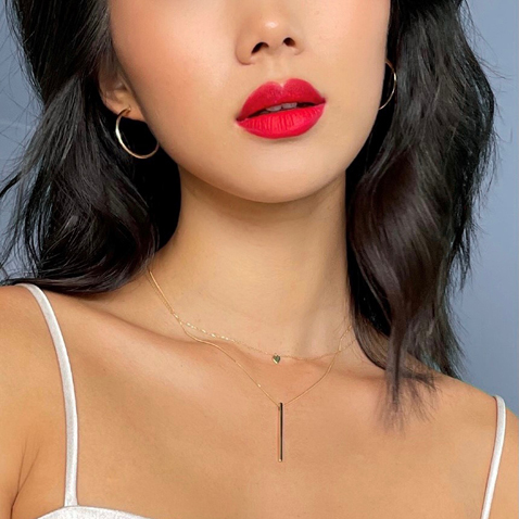 @sarahsuuu Lunar New Year yellow gold necklace layering @sarahsuuu Lunar New Year yellow gold necklace layering