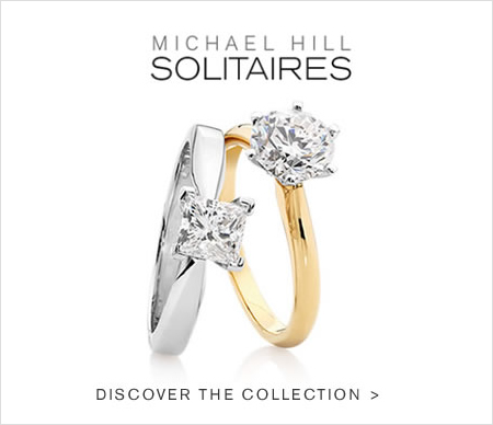 Discover the Michael Hill Solitiare Engagement Ring collection