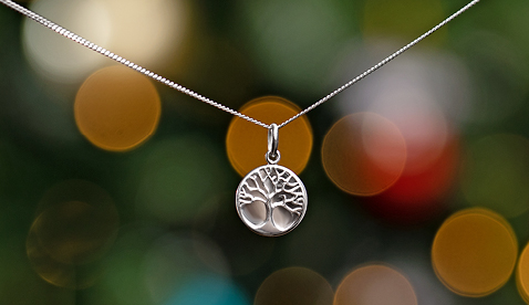 Tree of Life pendant in sterling silver Tree of Life pendant in sterling silver