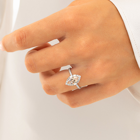Morganite Engagement Ring Morganite Engagement Ring