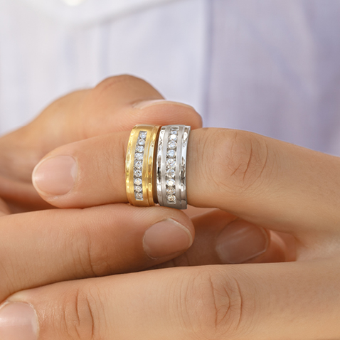Men's engagement rings