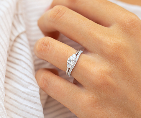 Sir Michael Hill Designer Bridal Engagement Ring and Wedding Band Sir Michael Hill Designer Bridal Engagement Ring and Wedding Band