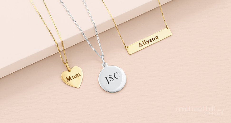 Engraved Mother's Day Jewellery Engraved Mother's Day Jewellery