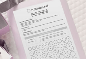 Michael Hill Ring Size Chart