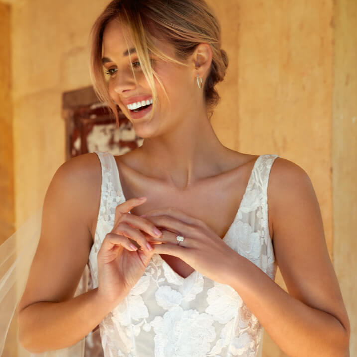 After being married for over 50 years, I believe it’s the little things that make the one you love unique. It’s the same with your engagement ring. You fall in love with the way it looks, how it sparkles on your finger, but it’s the tiny things no one else knows about, that make it special. – Sir Michael Hill 