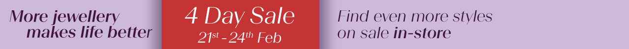 4 Day Sale | 21st - 24th Feb